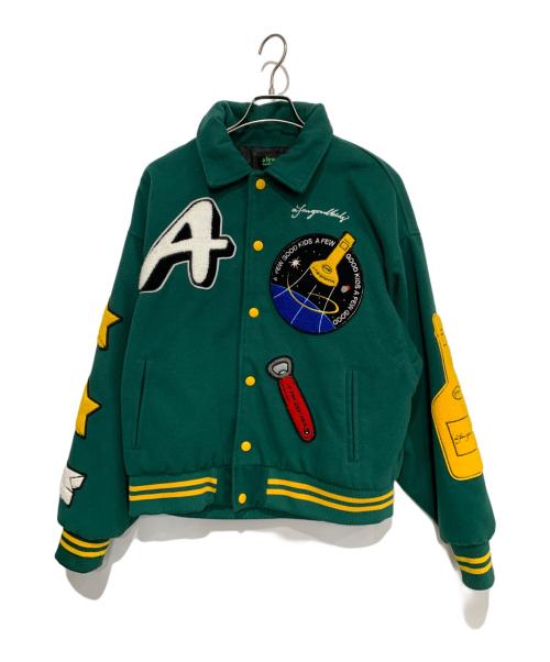 A FEW GOOD KIDS（アフューグッドキッズ）A FEW GOOD KIDS (アフューグッドキッズ) スタジャン グリーン サイズ:　の古着・服飾アイテム