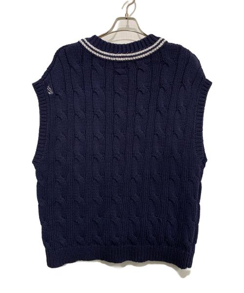 NAUTICA（ノーティカ）NAUTICA (ノーティカ) ベスト ブルー サイズ:Mの古着・服飾アイテム