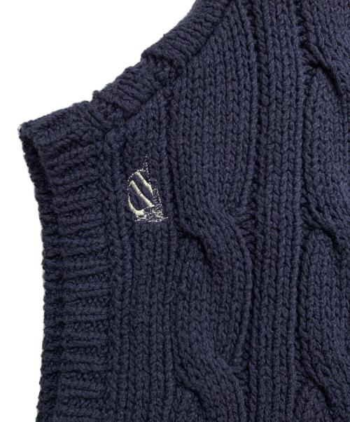 NAUTICA（ノーティカ）NAUTICA (ノーティカ) ベスト ブルー サイズ:Mの古着・服飾アイテム