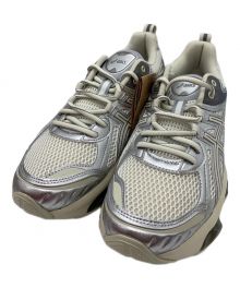 asics（アシックス）の古着「スニーカー」｜シルバー×アイボリー