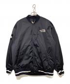 THE NORTH FACE WHITE LABELザノースフェイスホワイトレーベル）の古着「プレイヤーバーシティジャケット」｜ブラック