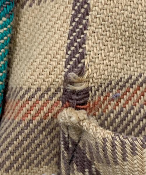 BIG YANK（ビッグヤンク）BIG YANK (ビッグヤンク) ヴィンテージネルシャツ ベージュ×グリーン サイズ:-の古着・服飾アイテム