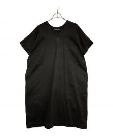 Y's×COMPOSITION:SEE ATTACHED LABEL（ワイズ×コンポジション シーアタッチドレーベル）の古着「ワンピース」｜ブラック