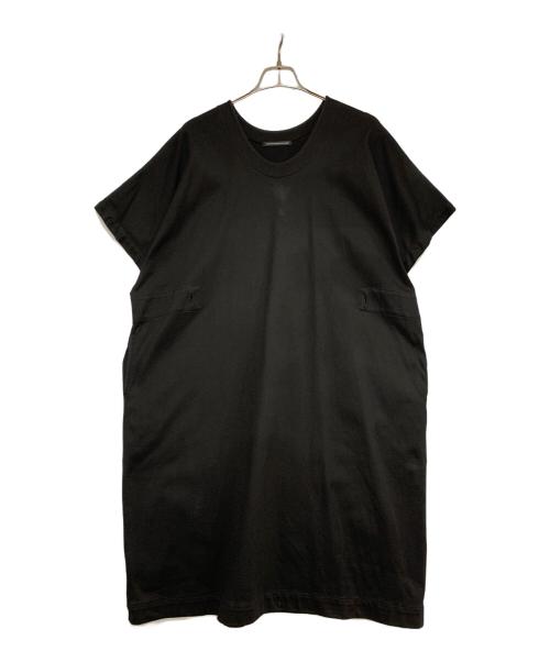 Y's（ワイズ）Y's (ワイズ) COMPOSITION:SEE ATTACHED LABEL (コンポジション シーアタッチドレーベル) ワンピース ブラック サイズ:-の古着・服飾アイテム