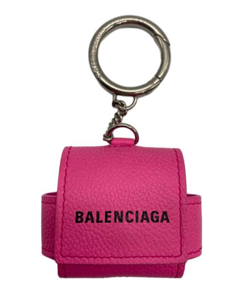 BALENCIAGA（バレンシアガ）BALENCIAGA (バレンシアガ) AirpodsProホルダー ショッキングピンクの古着・服飾アイテム