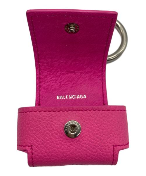 BALENCIAGA（バレンシアガ）BALENCIAGA (バレンシアガ) AirpodsProホルダー ショッキングピンクの古着・服飾アイテム