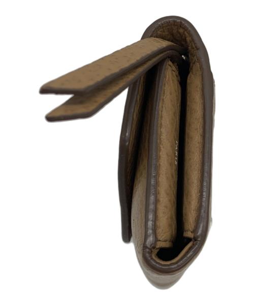 Maison Margiela（メゾンマルジェラ）Maison Margiela (メゾンマルジェラ) 3つ折り財布 ブラウンの古着・服飾アイテム