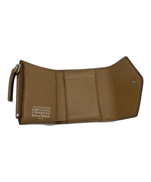 Maison Margiela（メゾンマルジェラ）Maison Margiela (メゾンマルジェラ) 3つ折り財布 ブラウンの古着・服飾アイテム