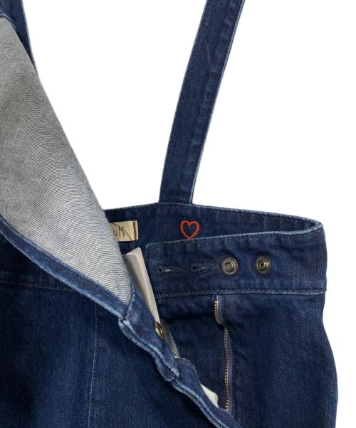 YANUK（ヤヌーク）YANUK (ヤヌーク) オーバーオール インディゴ サイズ:SIZE W23の古着・服飾アイテム