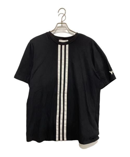 adidas（アディダス）adidas (アディダス) YOHJI YAMAMOTO (ヨウジヤマモト) Tシャツ ブラック サイズ:Mの古着・服飾アイテム