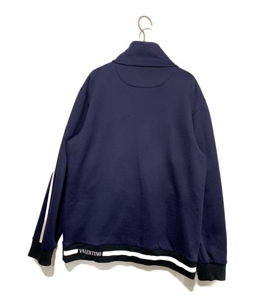 VALENTINO（ヴァレンティノ）VALENTINO (ヴァレンティノ) トラックジャケット ネイビー サイズ:Sの古着・服飾アイテム