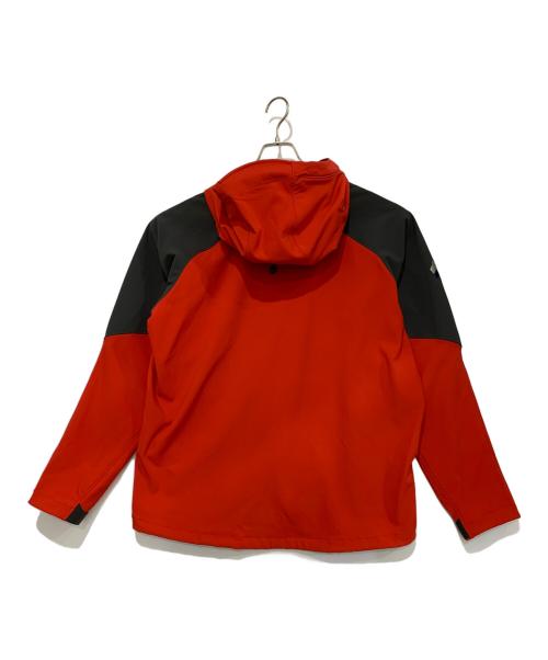 mont-bell（モンベル）mont-bell (モンベル) ロッシュパーカ レッド×ブラック サイズ:Lの古着・服飾アイテム