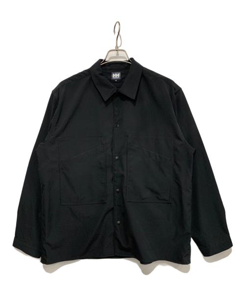 HELLY HANSEN（ヘリーハンセン）HELLY HANSEN (ヘリーハンセン) スカイリムワークシャツジャケット ブラック サイズ:Mの古着・服飾アイテム
