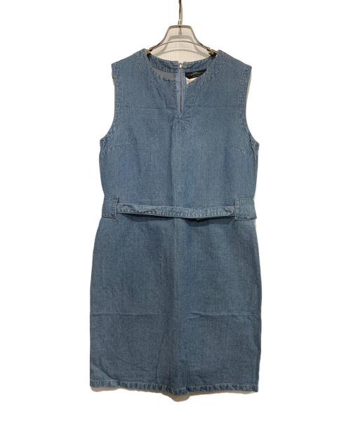 MaxMara（マックスマーラ）MaxMara (マックスマーラ) ノースリーブワンピース インディゴ サイズ:SIZE42の古着・服飾アイテム