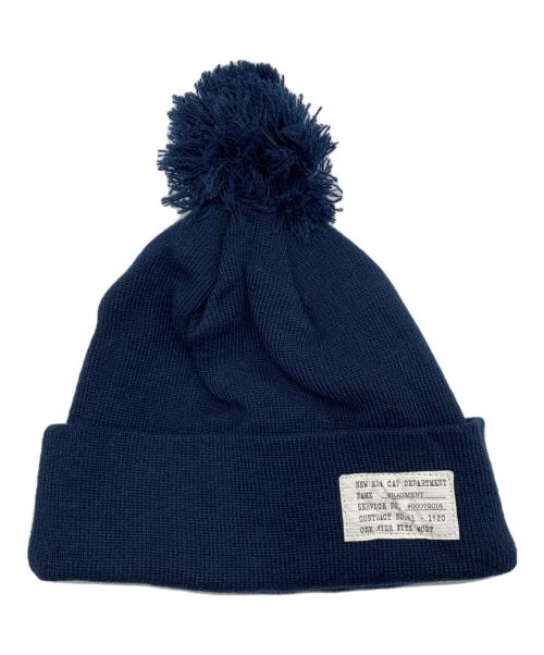 New Era（ニューエラ）New Era (ニューエラ) THE PARK.ING GINZA (ザ・パーキング ギンザ) ニット帽 ネイビーの古着・服飾アイテム