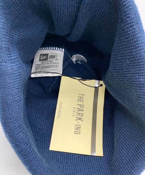 New Era（ニューエラ）New Era (ニューエラ) THE PARK.ING GINZA (ザ・パーキング ギンザ) ニット帽 ネイビーの古着・服飾アイテム