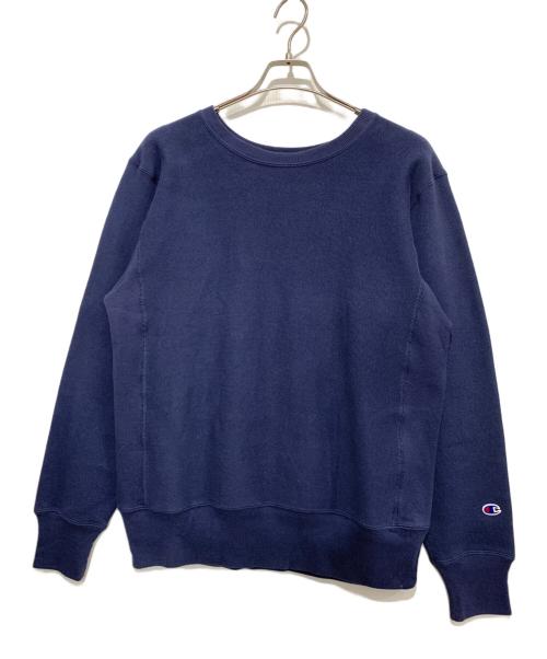 Champion REVERSE WEAVE（チャンピオン リバース ウィーブ）Champion REVERSE WEAVE (チャンピオン リバース ウィーブ) スウェット ネイビー サイズ:Lの古着・服飾アイテム