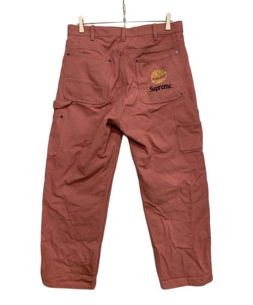 SUPREME（シュプリーム）Supreme (シュプリーム) Timberland (ティンバーランド) ワークパンツ ピンク サイズ:SIZE　32の古着・服飾アイテム