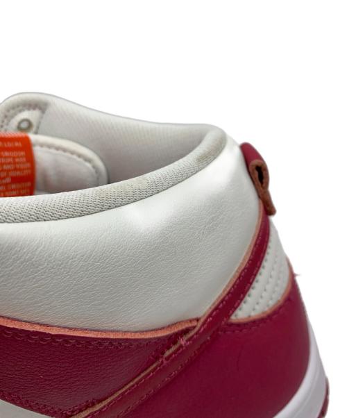NIKE SB（ナイキエスビー）NIKE SB (ナイキエスビー) Dunk High Pro ホワイト×ピンク サイズ:28㎝の古着・服飾アイテム
