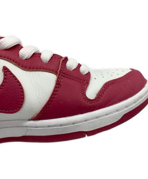 NIKE SB（ナイキエスビー）NIKE SB (ナイキエスビー) Dunk High Pro ホワイト×ピンク サイズ:28㎝の古着・服飾アイテム
