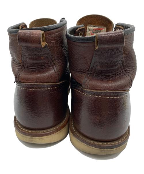 RED WING（レッドウィング）RED WING (レッドウィング) ラインマンブーツ ブラウン サイズ:27cmの古着・服飾アイテム
