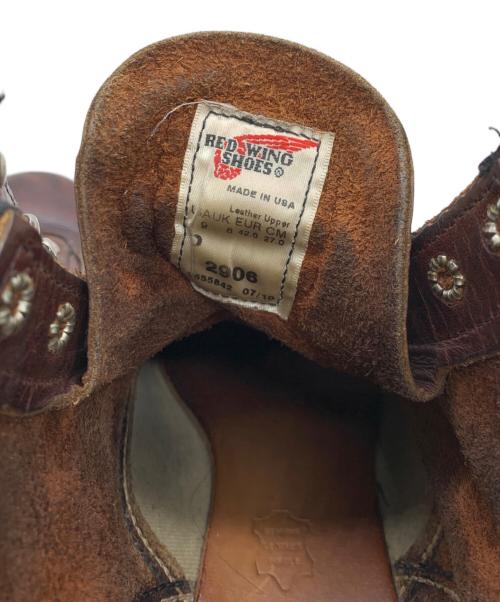 RED WING（レッドウィング）RED WING (レッドウィング) ラインマンブーツ ブラウン サイズ:27cmの古着・服飾アイテム