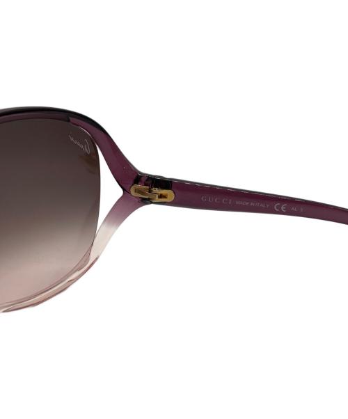 GUCCI（グッチ）GUCCI (グッチ) サングラス パープルの古着・服飾アイテム