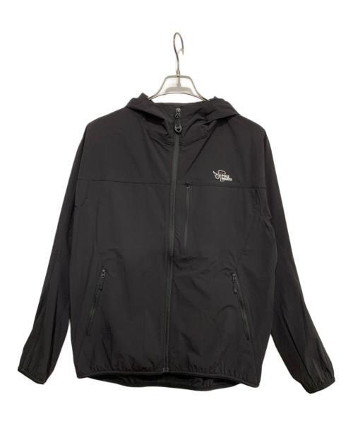 POLEWARDS（ポールワーズ）POLEWARDS (ポールワーズ) CORDURA LIGHTソフトシェルジャケット ブラック サイズ:Mの古着・服飾アイテム