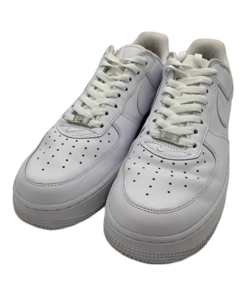 NIKE（ナイキ）NIKE (ナイキ) SUPREME (シュプリーム) AIR FORCE 1 LOW / Supreme ホワイト サイズ:27.5㎝の古着・服飾アイテム