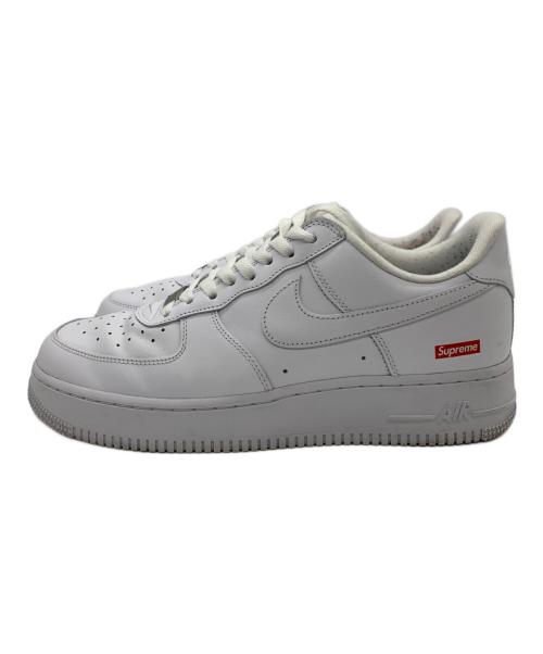 NIKE（ナイキ）NIKE (ナイキ) SUPREME (シュプリーム) AIR FORCE 1 LOW / Supreme ホワイト サイズ:27.5㎝の古着・服飾アイテム