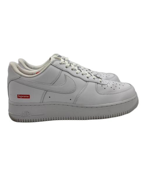 NIKE（ナイキ）NIKE (ナイキ) SUPREME (シュプリーム) AIR FORCE 1 LOW / Supreme ホワイト サイズ:27.5㎝の古着・服飾アイテム