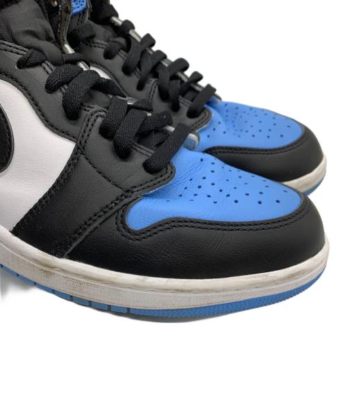 NIKE（ナイキ）NIKE (ナイキ) Air Jordan 1 Retro High OG ブルー×ブラック サイズ:28㎝の古着・服飾アイテム