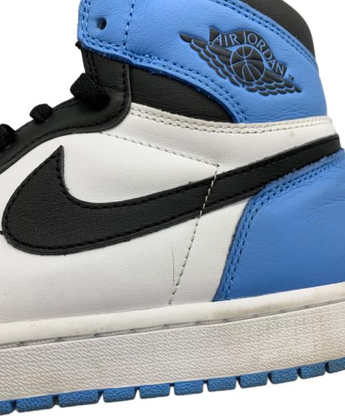 NIKE（ナイキ）NIKE (ナイキ) Air Jordan 1 Retro High OG ブルー×ブラック サイズ:28㎝の古着・服飾アイテム
