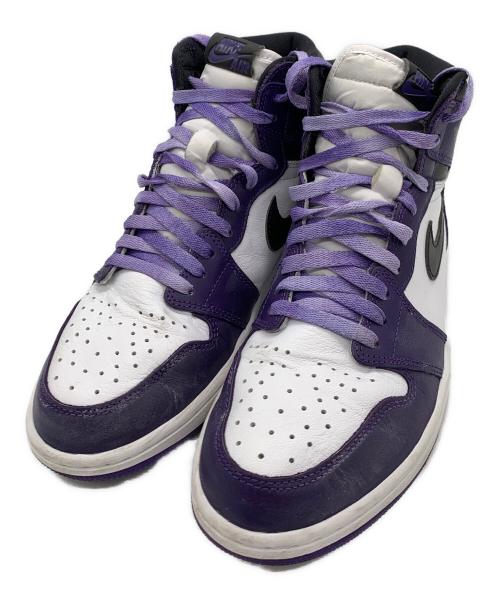 NIKE（ナイキ）NIKE (ナイキ) Air Jordan 1 Retro High OG パープル サイズ:28㎝の古着・服飾アイテム