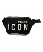 DSQUARED2ディースクエアード）の古着「ICONボディバッグ」｜ブラック
