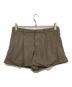 MIU MIU（ミュウミュウ）の古着「ショートパンツ」｜ブラウン
