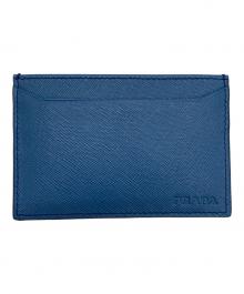 PRADA（プラダ）の古着「カードケース」｜ブルー