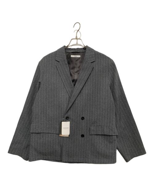 JOURNAL STANDARD relume（ジャーナルスタンダード レリューム）JOURNAL STANDARD relume (ジャーナルスタンダード レリューム) TECH MELANGE WASHABLE とろみジャケット グレー サイズ:Mの古着・服飾アイテム