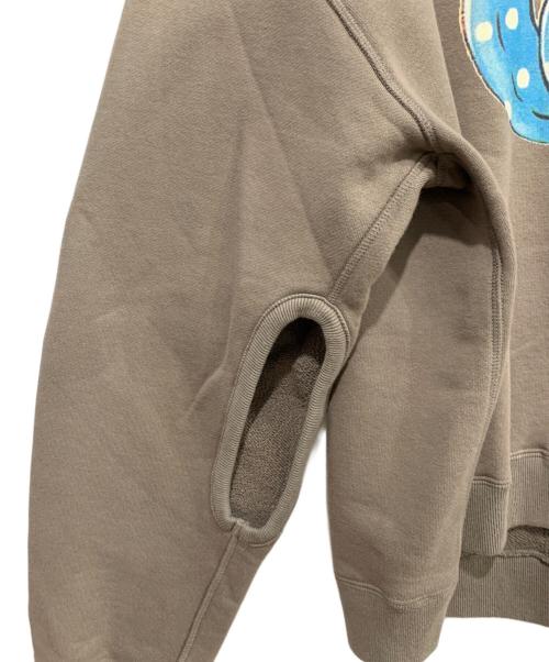 Vivienne Westwood（ヴィヴィアンウエストウッド）Vivienne Westwood (ヴィヴィアンウエストウッド) CATプリント裏毛パーカー ブラウン サイズ:Mの古着・服飾アイテム