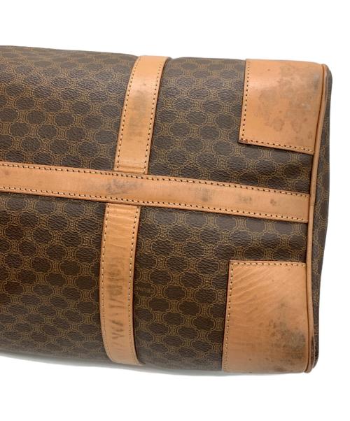 CELINE（セリーヌ）CELINE (セリーヌ) マカダム柄ボストンバッグ ブラウンの古着・服飾アイテム