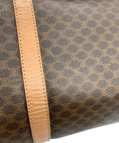 CELINE（セリーヌ）CELINE (セリーヌ) マカダム柄ボストンバッグ ブラウンの古着・服飾アイテム