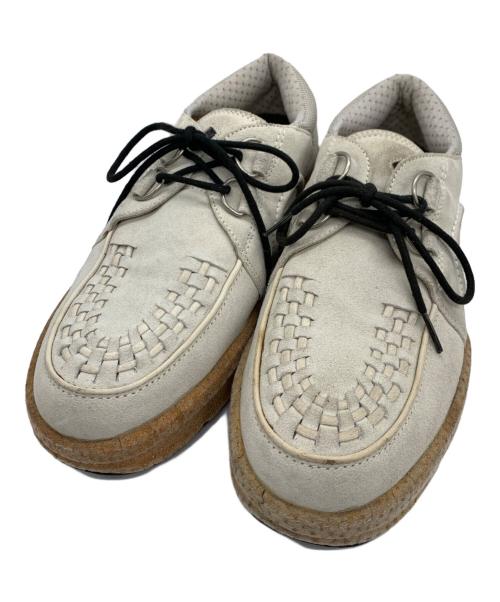 VISVIM（ビズビム）VISVIM (ビズビム) UNDERCOVERISM (アンダーカバーイズム) シューズ ベージュ サイズ:-の古着・服飾アイテム