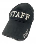 BALENCIAGAバレンシアガ）の古着「キャップ」｜ブラック