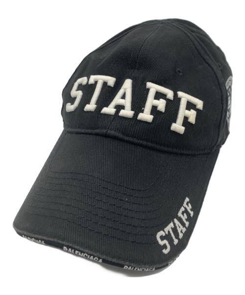 BALENCIAGA（バレンシアガ）BALENCIAGA (バレンシアガ) キャップ ブラック サイズ:SIZE Lの古着・服飾アイテム