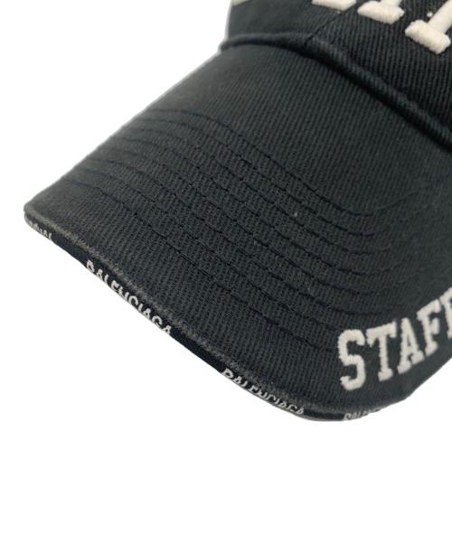 BALENCIAGA（バレンシアガ）BALENCIAGA (バレンシアガ) キャップ ブラック サイズ:SIZE Lの古着・服飾アイテム