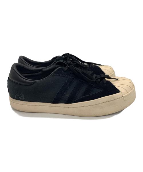 Y-3（ワイスリー）Y-3 (ワイスリー) ローカットスニーカー ブラック サイズ:27.5㎝の古着・服飾アイテム