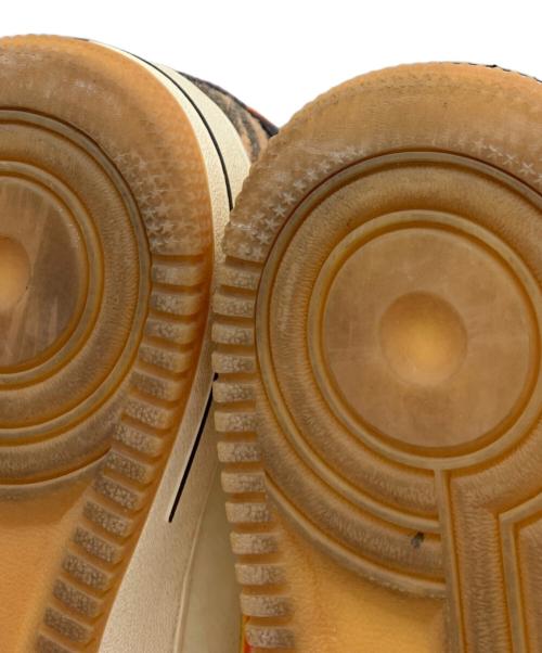 NIKE（ナイキ）NIKE (ナイキ) AIR FORCE 1 '07 PRM ホワイト×オレンジ サイズ:27cmの古着・服飾アイテム