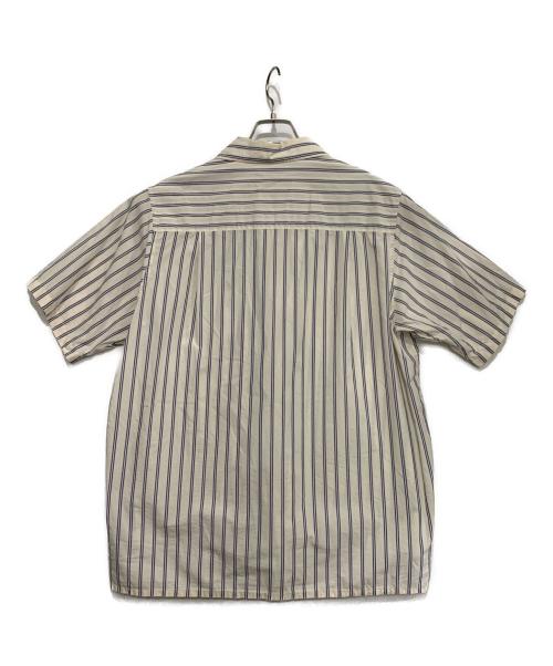 STEVEN ALAN（スティーブンアラン）STEVEN ALAN (スティーブンアラン) ストライプシャツ ベージュ サイズ:Lの古着・服飾アイテム