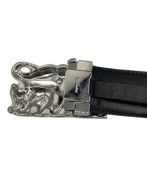Cartier（カルティエ）Cartier (カルティエ) レザーベルト シルバーバックルの古着・服飾アイテム