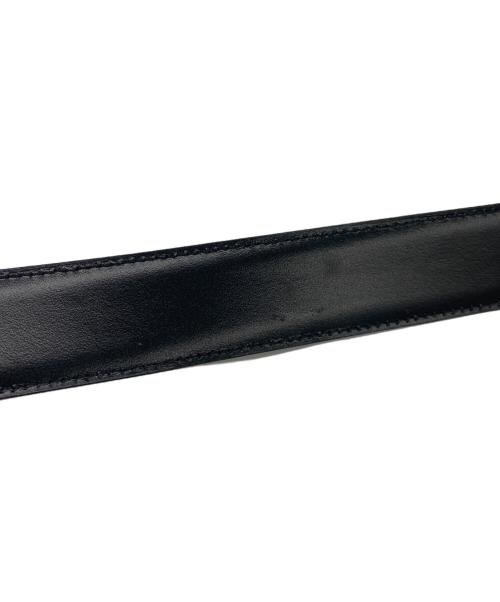 Cartier（カルティエ）Cartier (カルティエ) レザーベルト シルバーバックルの古着・服飾アイテム